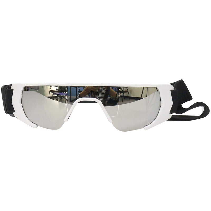 URBEST Dog Goggles, Eye Protection (New Version) Sunglasses Waterproof Windproof UV Protection for Medium Dogs (White) - Image 1